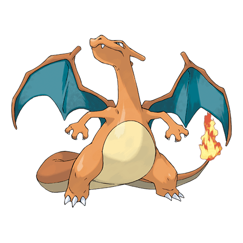 PokeSuite – Official artwork of Charizard
